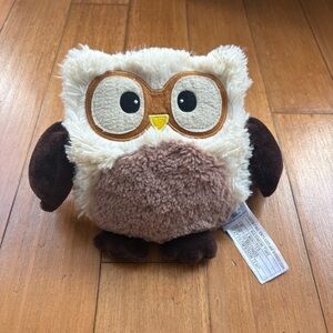 Intel Plush Toy with White and Brown Accents